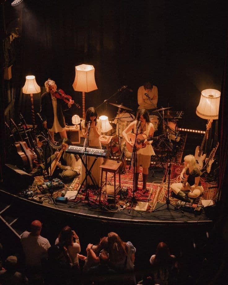 Performer on stage